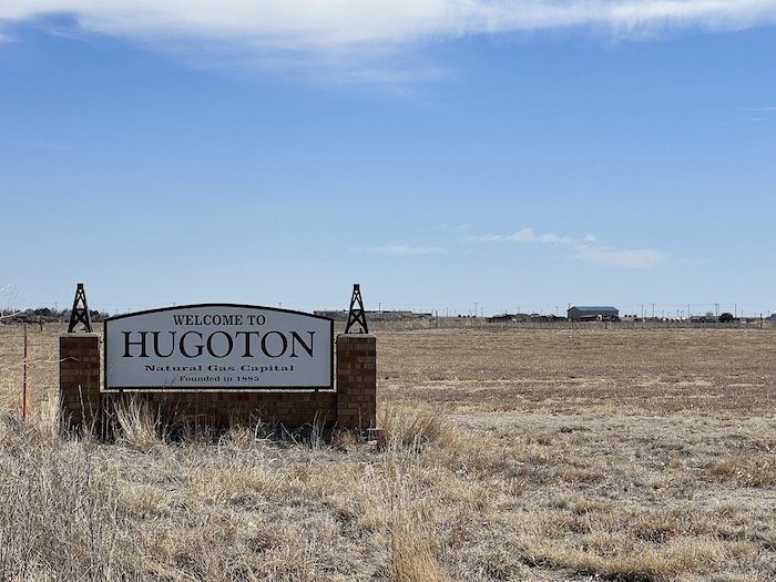 Welcome to Hugoton Sign Natural Gas Capital