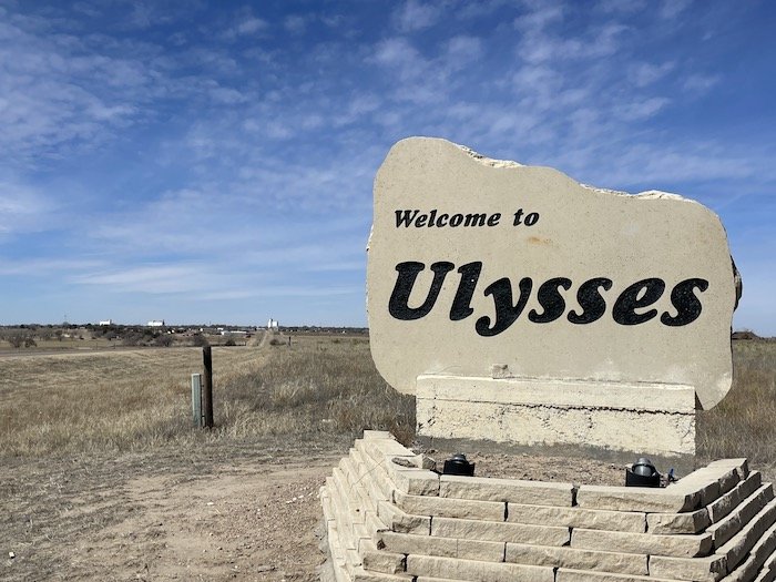 Ulysses Welcome Sign